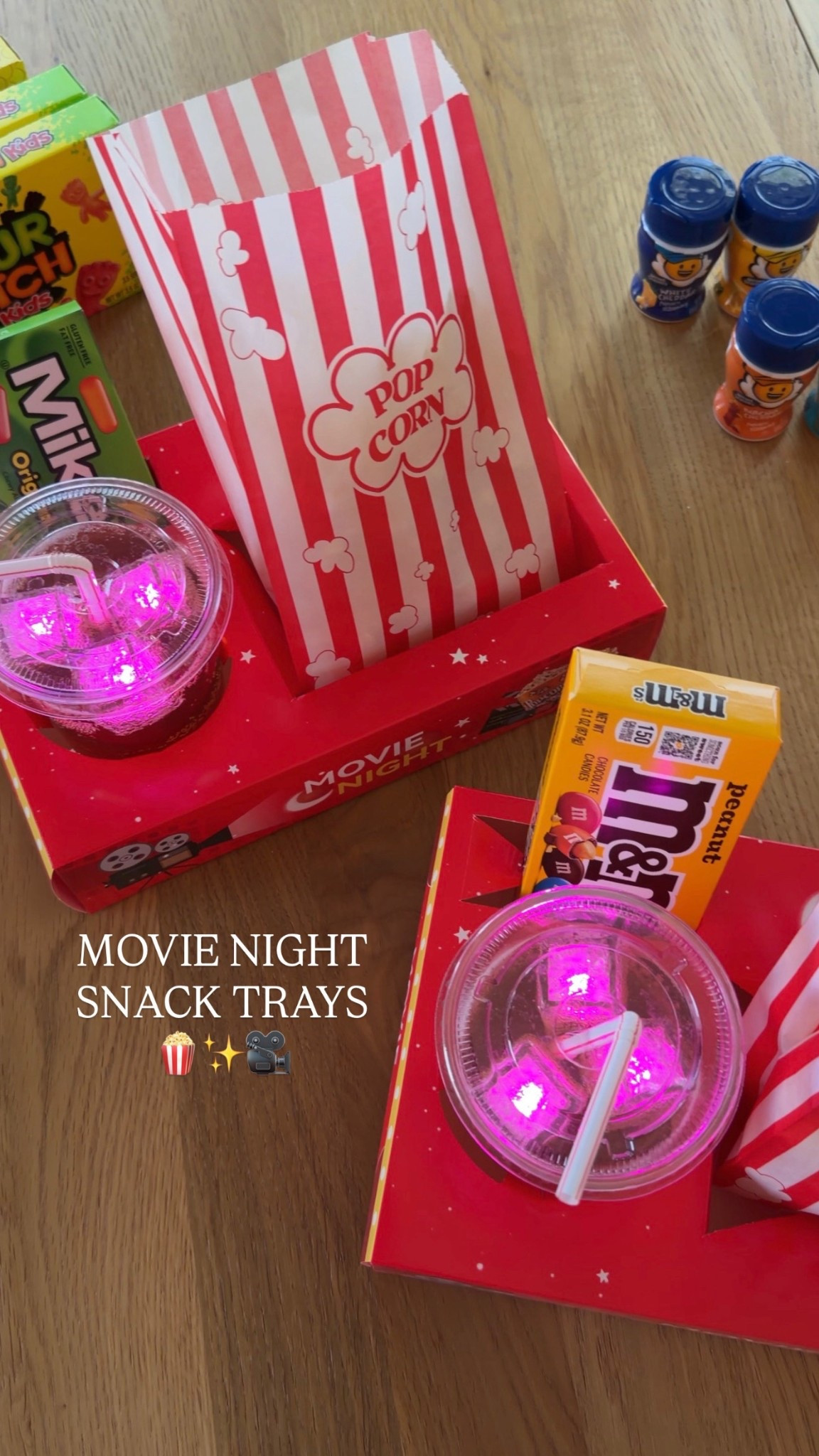 The cutest movie night snack trays $1/piece and then we grabbed movie candy from dollar tree🤌🏻

#LTKKids #LTKmomlife #LTKdayinmylife
