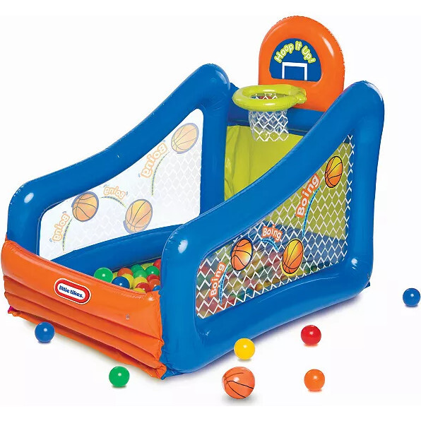 Little Tikes Hoop It Up! Play Center Ball Pit - Little Tikes Rec Room | Maisonette | Maisonette