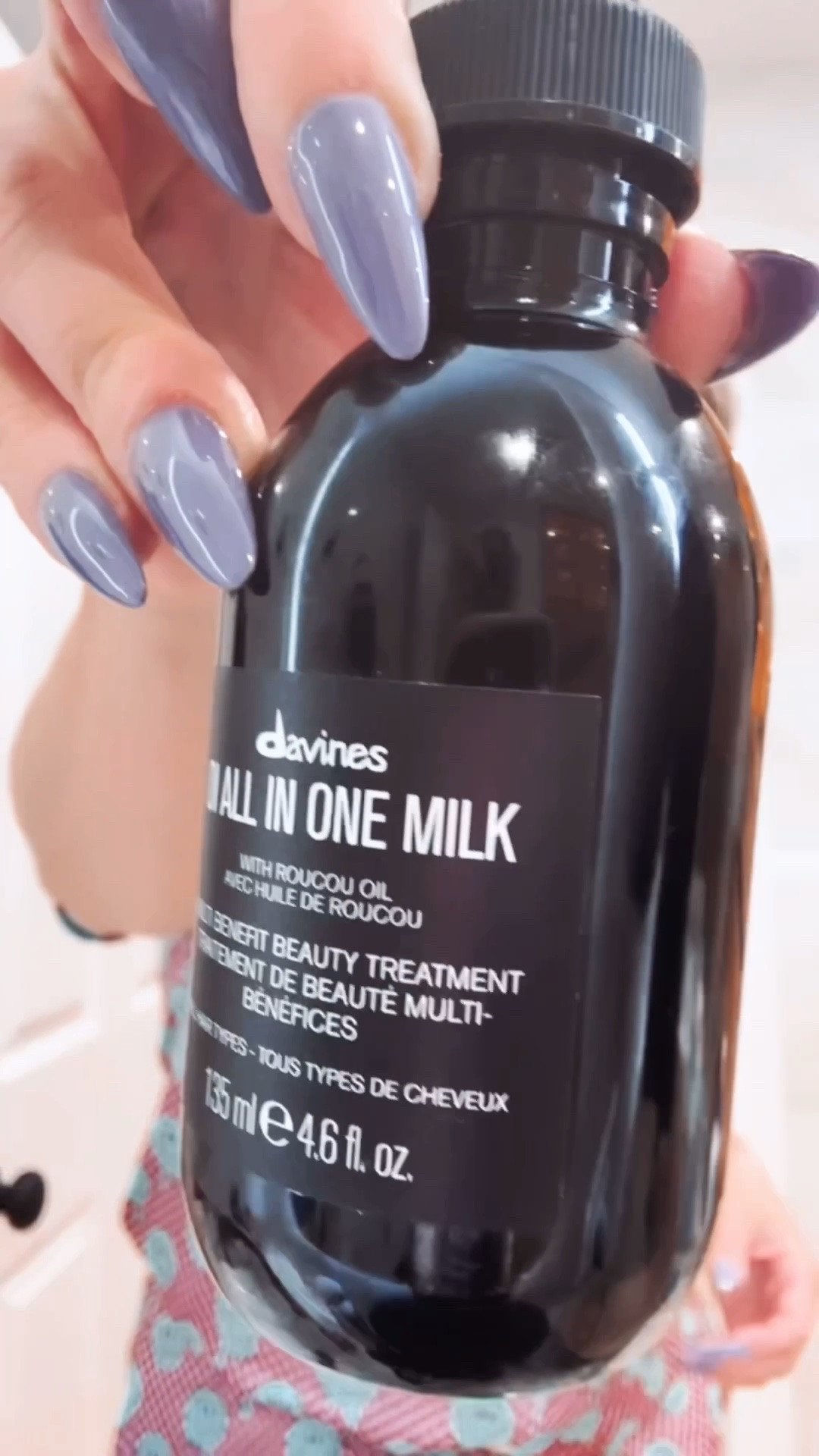 The Davines All in one Milk is incredible! It hydrates, deeply conditions, detangles, and provides heat protection. I spray it on after I shower and towel dry my hair. Then I brush through. Davines is also a certified B Corp and I highly encourage you to identify and shop from other B Corp organizations when possible. They meet a set of impressive standards around how they run their business, how they treat their employees and how they support the community. ✨

#LTKmorningroutine #LTKBeauty #LTKgrwm