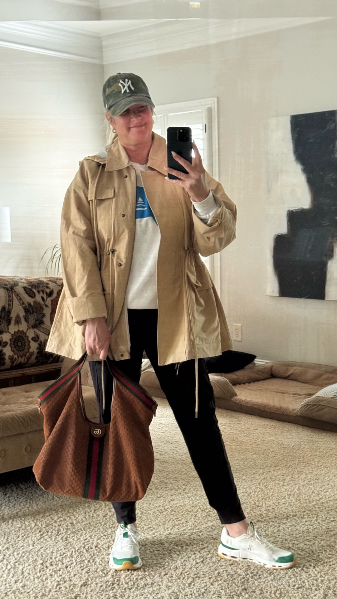 Needed a rain coat bc it’s pouring in ATL.  Going to size down in this to a Medium.  Wearing a large in the video.  Love the cinchable waist, multiple pockets and hood (does not detach).  It’s also fully lined so keeps you cozy

🔎 Spring weather neccessities,  coats for spring, utility jacket, rain jacket, rain coat, fashionable rain coat, chic rain coat, cute rain coat

#LTKTravel #LTKgrwm #LTKMidsize