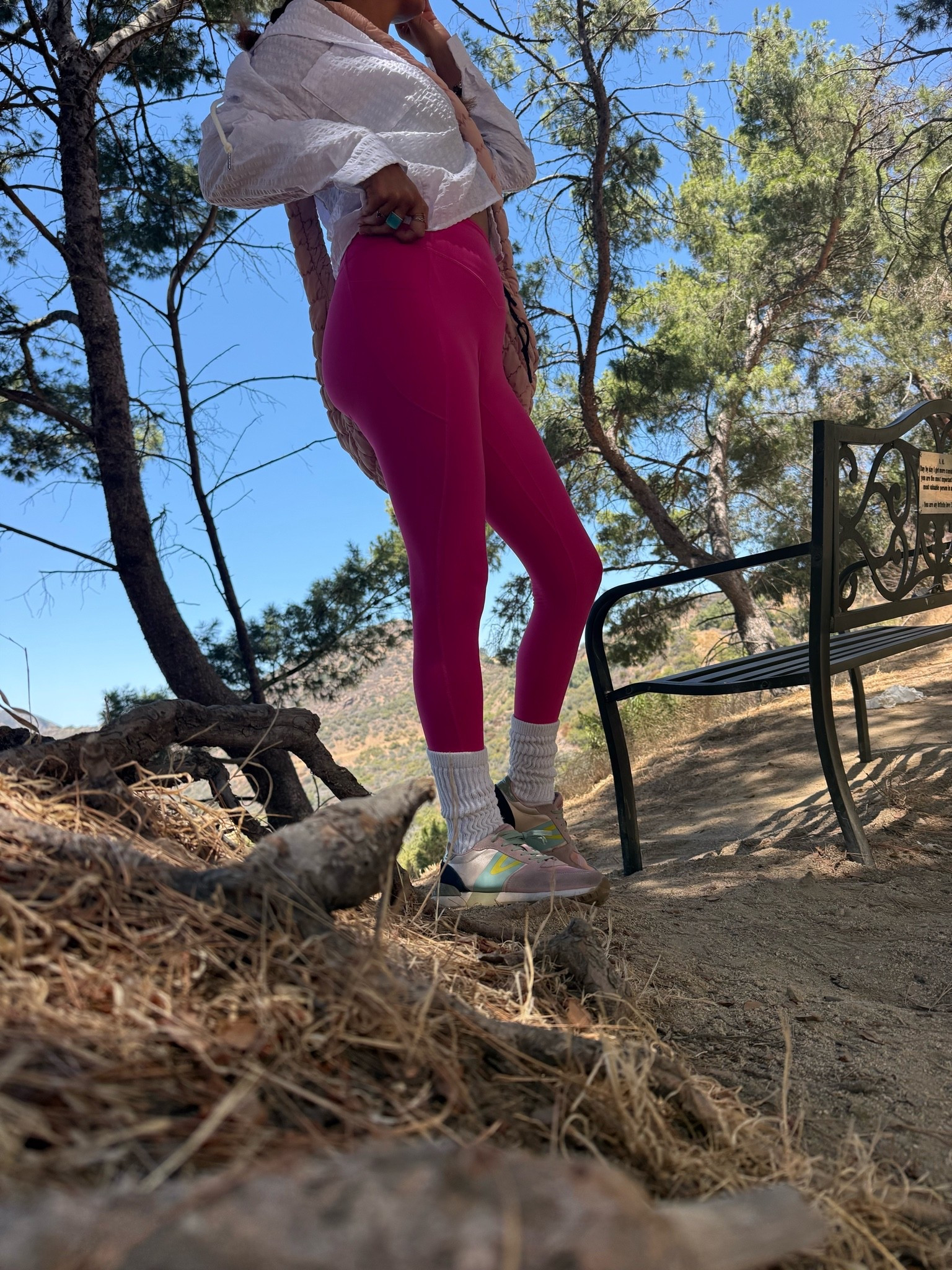 Hiking at Hollywood. sports bra & leggings. The fit is amazing, and the quality is next level! Wearing size S—linking everything for you! #ActiveMom #SoccerLife

soccer mom, head coach, activewear, sporty style, workout outfit, athleisure, buttery soft leggings, spring fitness, California style, Los Angeles, Redondo Beach, beach life, travel outfit, mom style, fitness fashion

#LTKFallSale #LTKActive #LTKFamily

#LTKmomlife #LTKActive #LTKfitnessgoals