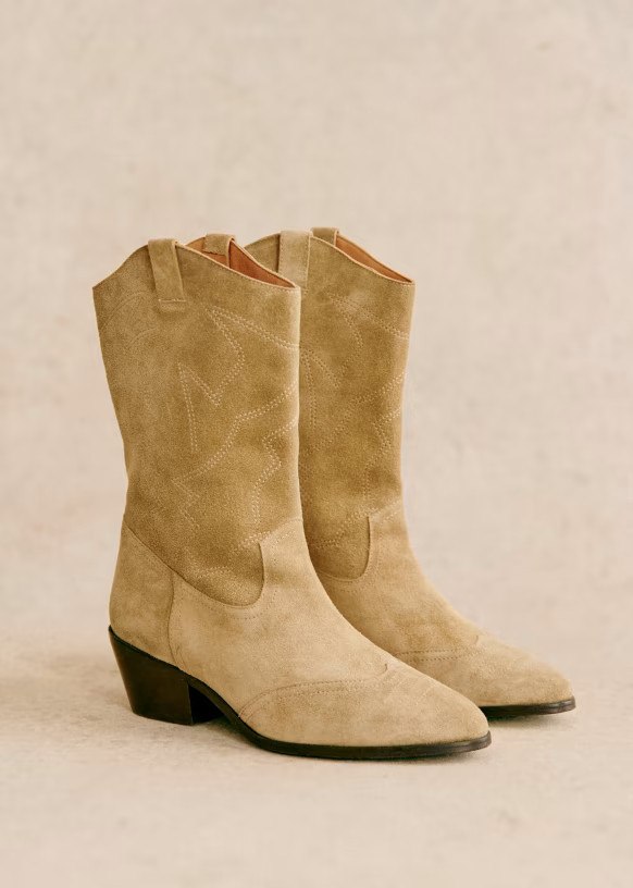 Phoebe Mid Boots | Sezane Paris