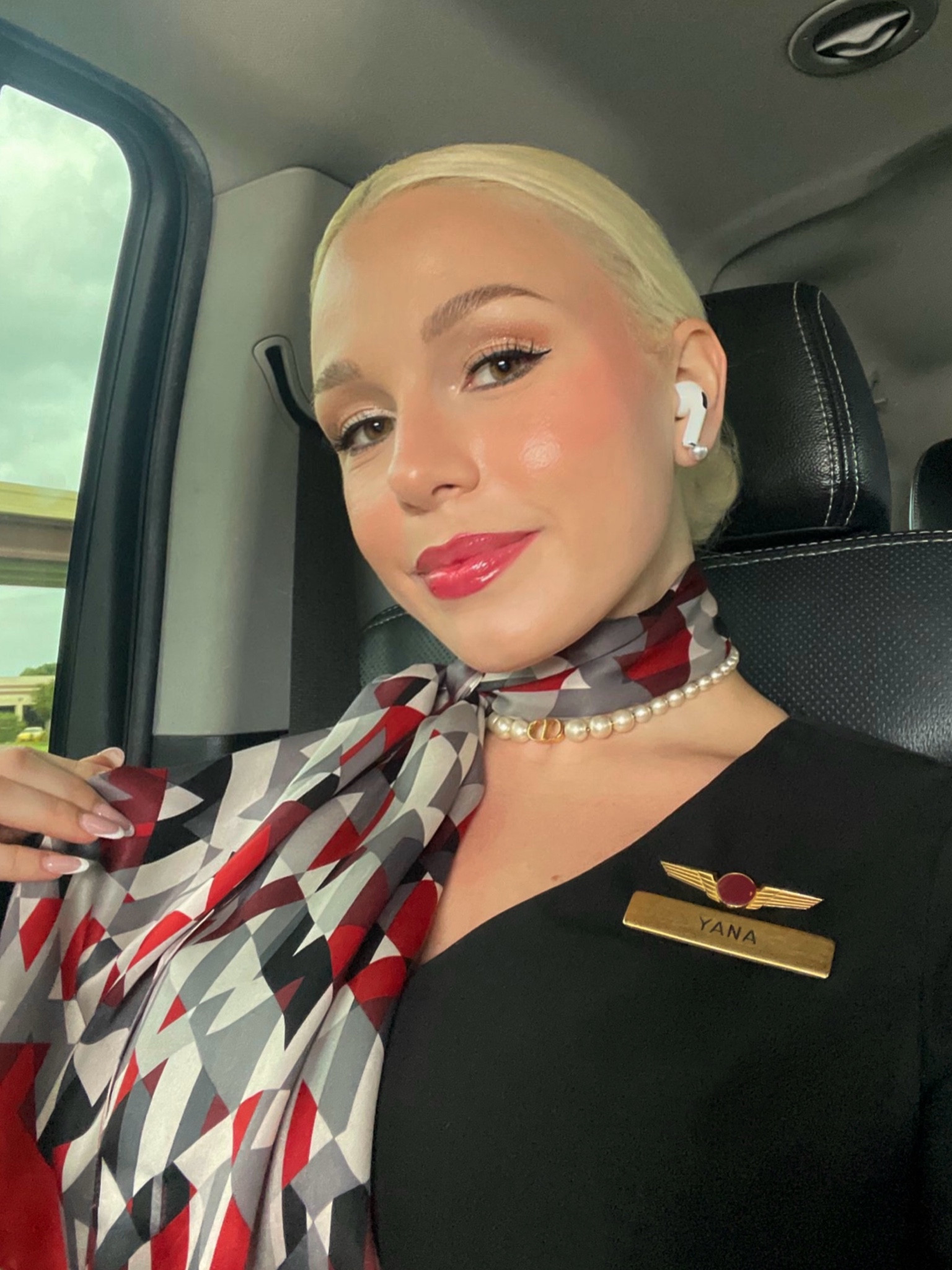 lip combo: NYX whipped caviar, Benetint, Clarins Lip Oil Raspberry 