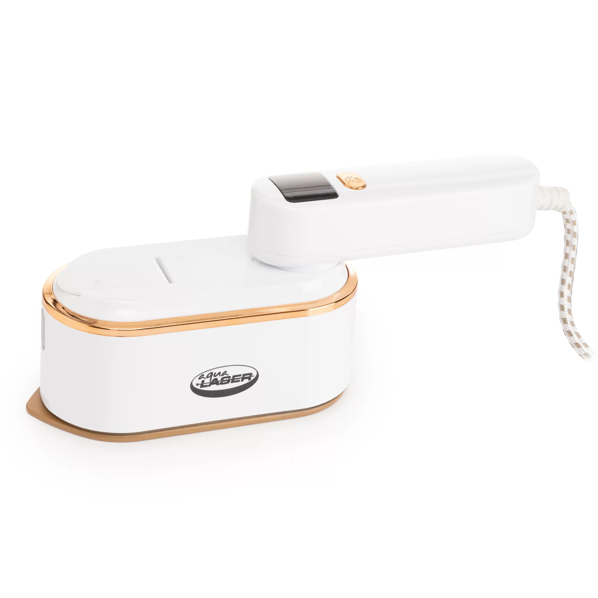AQUA LASER Dampfb\u00fcgeleisen integr. Wassertank 180\u00b0 drehbar 3 Dampfstufen - QVC.de | QVC DE
