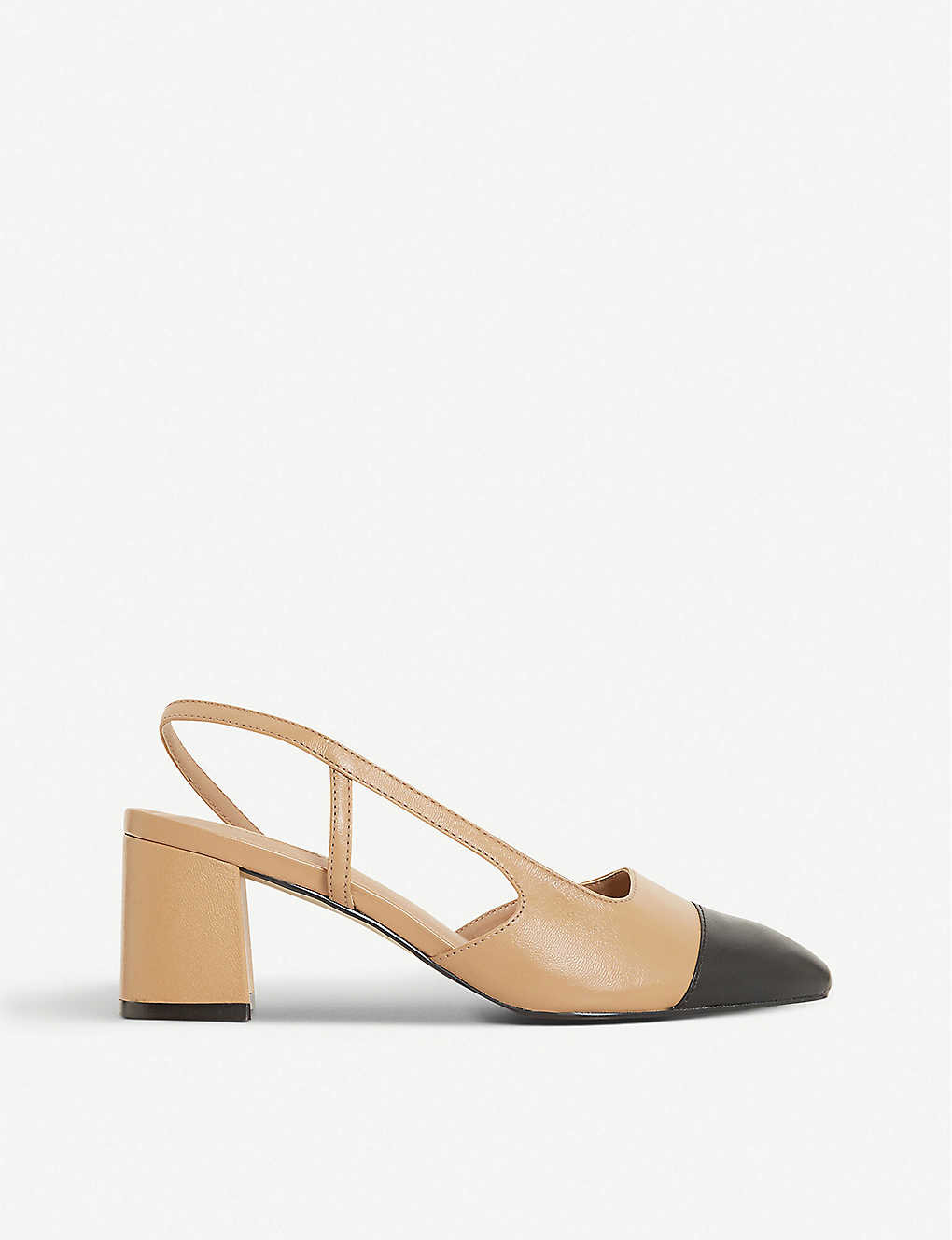 Croft leather slingback courts | Selfridges