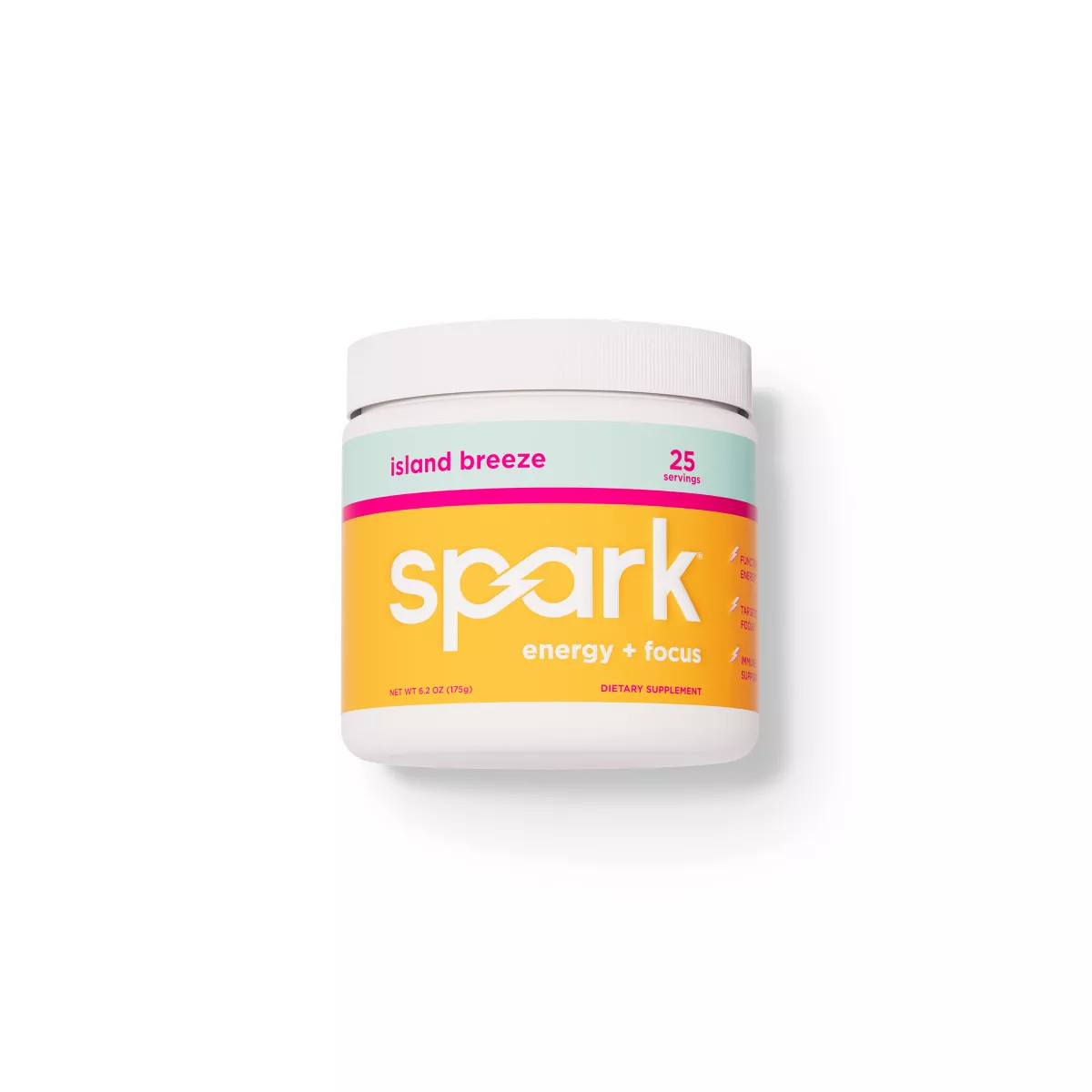 Spark Energy + Focus Drink Mixes Canister - Island Breeze - 25 Servings | Target