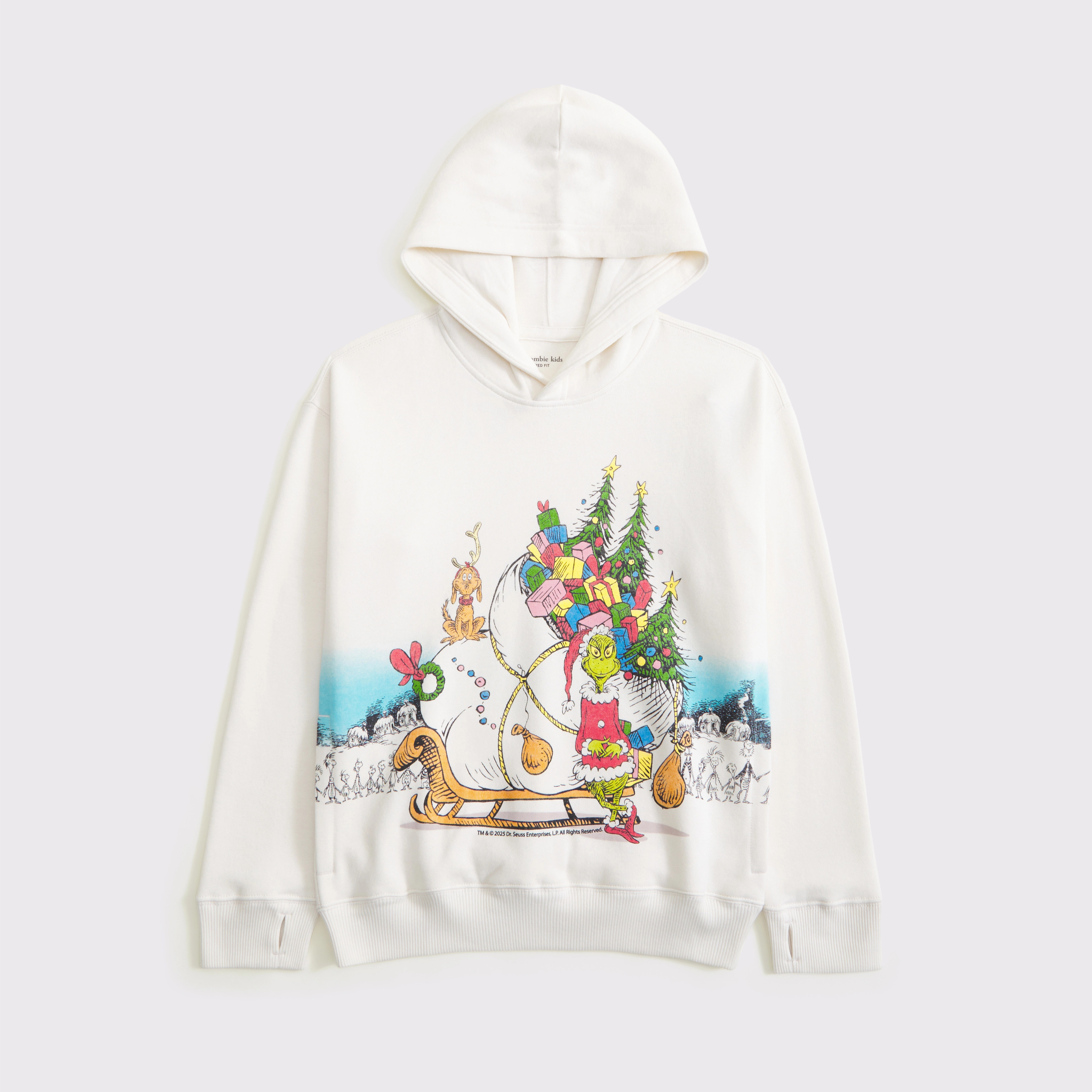 the grinch graphic popover hoodie | Abercrombie & Fitch (US)