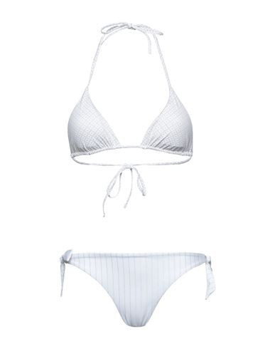 Iu Rita Mennoia Woman Bikini White Size L Polyamide, Elastane, Metallic fiber | YOOX (US)