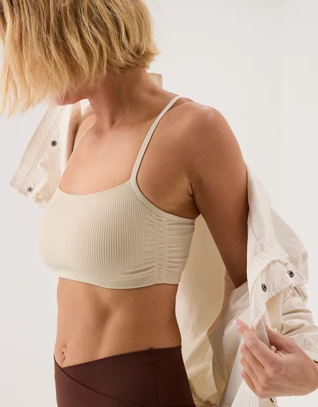 OFFLINE By Aerie Seamless Bandeau Sports Bra | Aerie