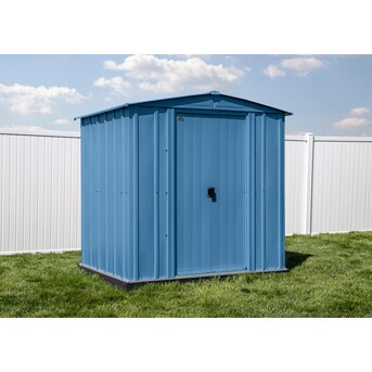 Arrow 6-ft x 5-ft Classic Galvanized steel Metal Storage Shed | Lowe's