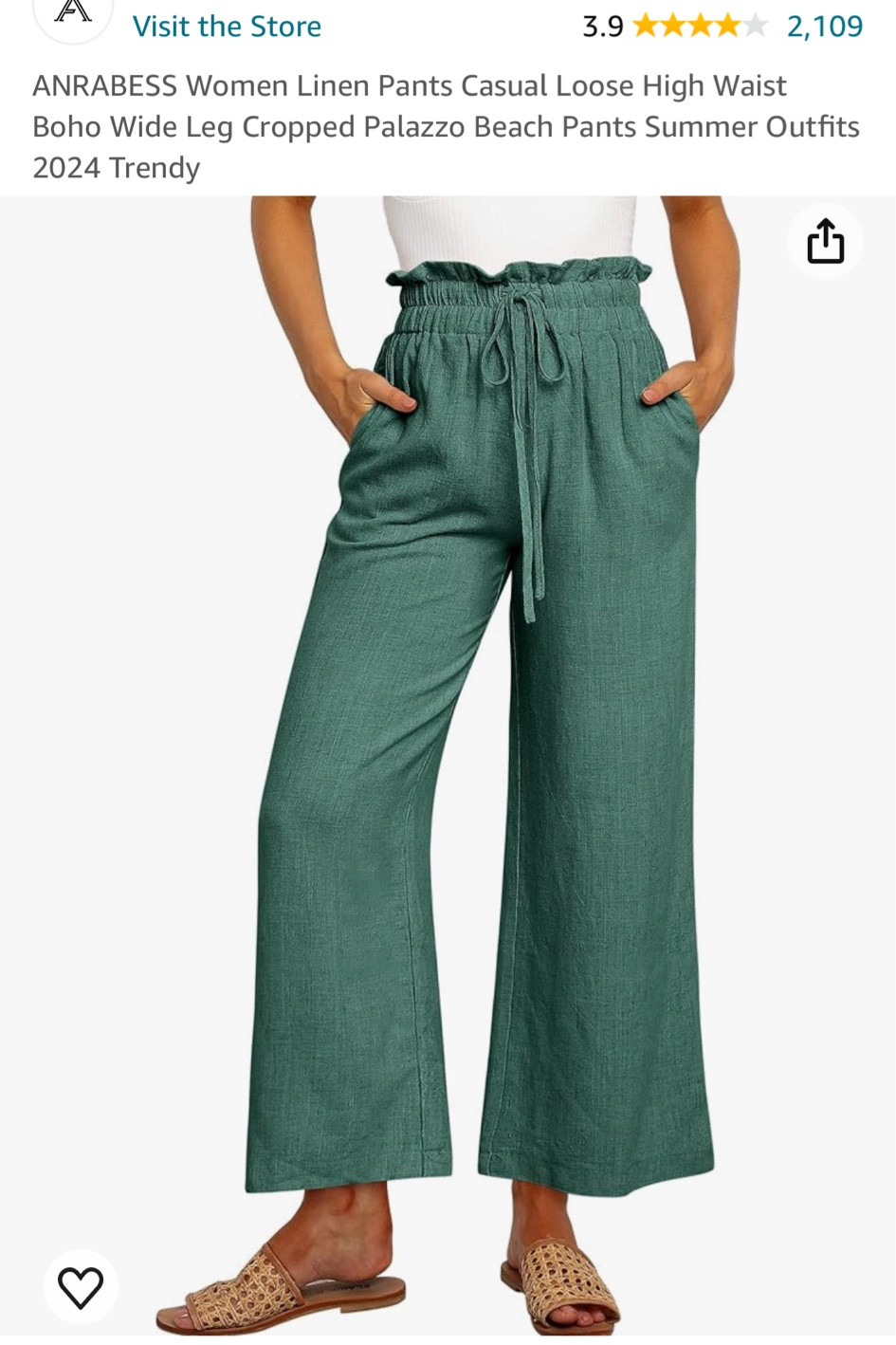So comfy and the best work or casual pant!