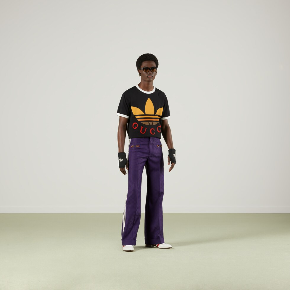 adidas x Gucci cotton jersey T-shirt | Gucci (US)