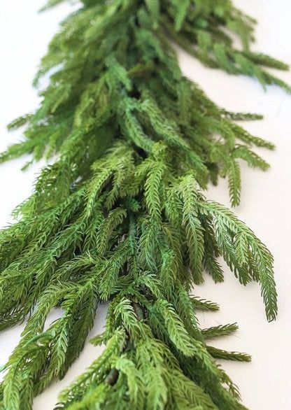 The Original Afloral Real Touch Norfolk Pine Garland - 60" | Afloral