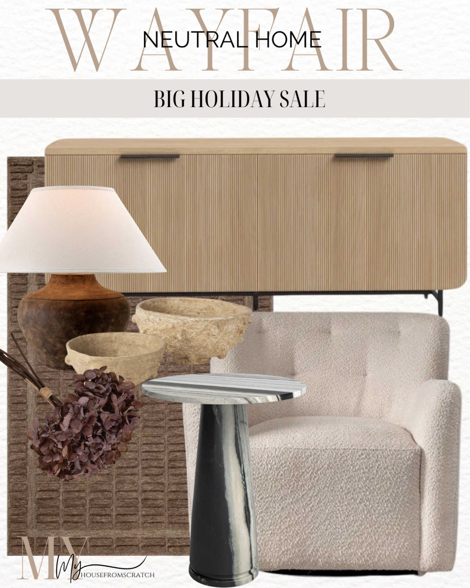 Big Holiday Sale – get up to 60% off and fast shipping
@wayfair #wayfairpartner #wayfair
Rug, Access Chairs, End Table, Sideboards, Table Lamp, Bowl, Florals

#LTKHome #LTKStyleTip #LTKSaleAlert