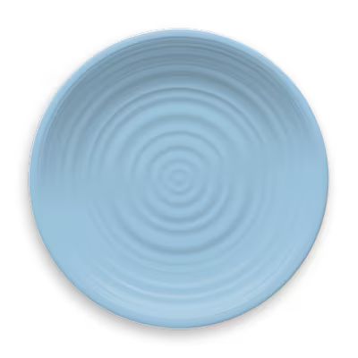 allen + roth 4-Piece Blue Melamine Dinnerware | Lowe's