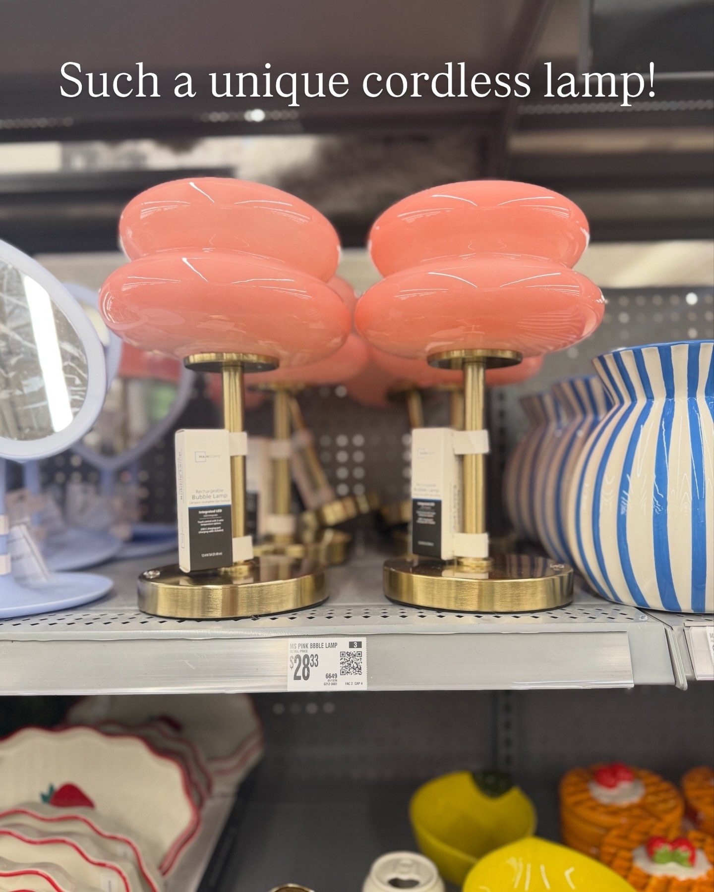 LOVE this pink cordless lamp! Looks so high end! 😍

#LTKHome #LTKSeasonal