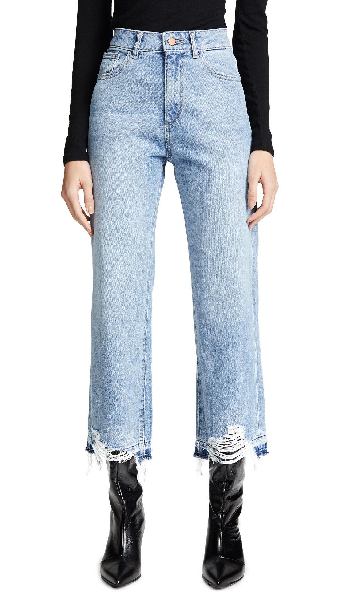 DL1961 Hepburn High Rise Wide Leg Jeans | Shopbop