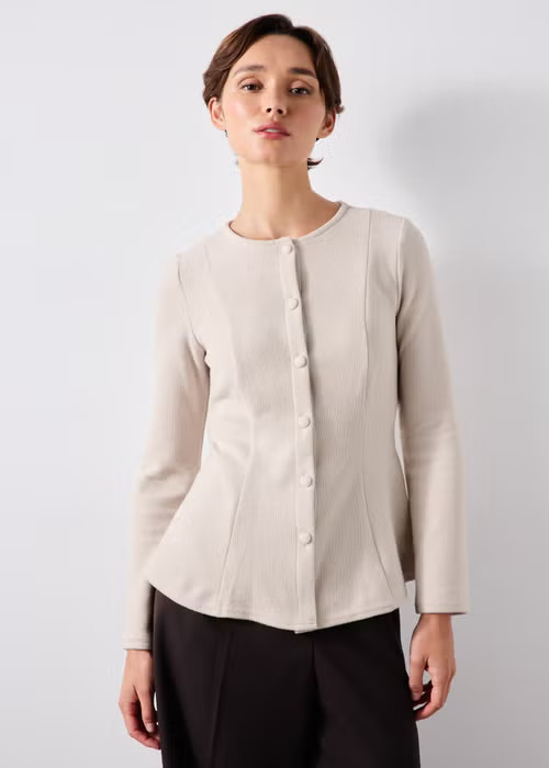 Brown Soft Touch Co Ord Peplum Top - 8 | Matalan UK | Matalan (UK)