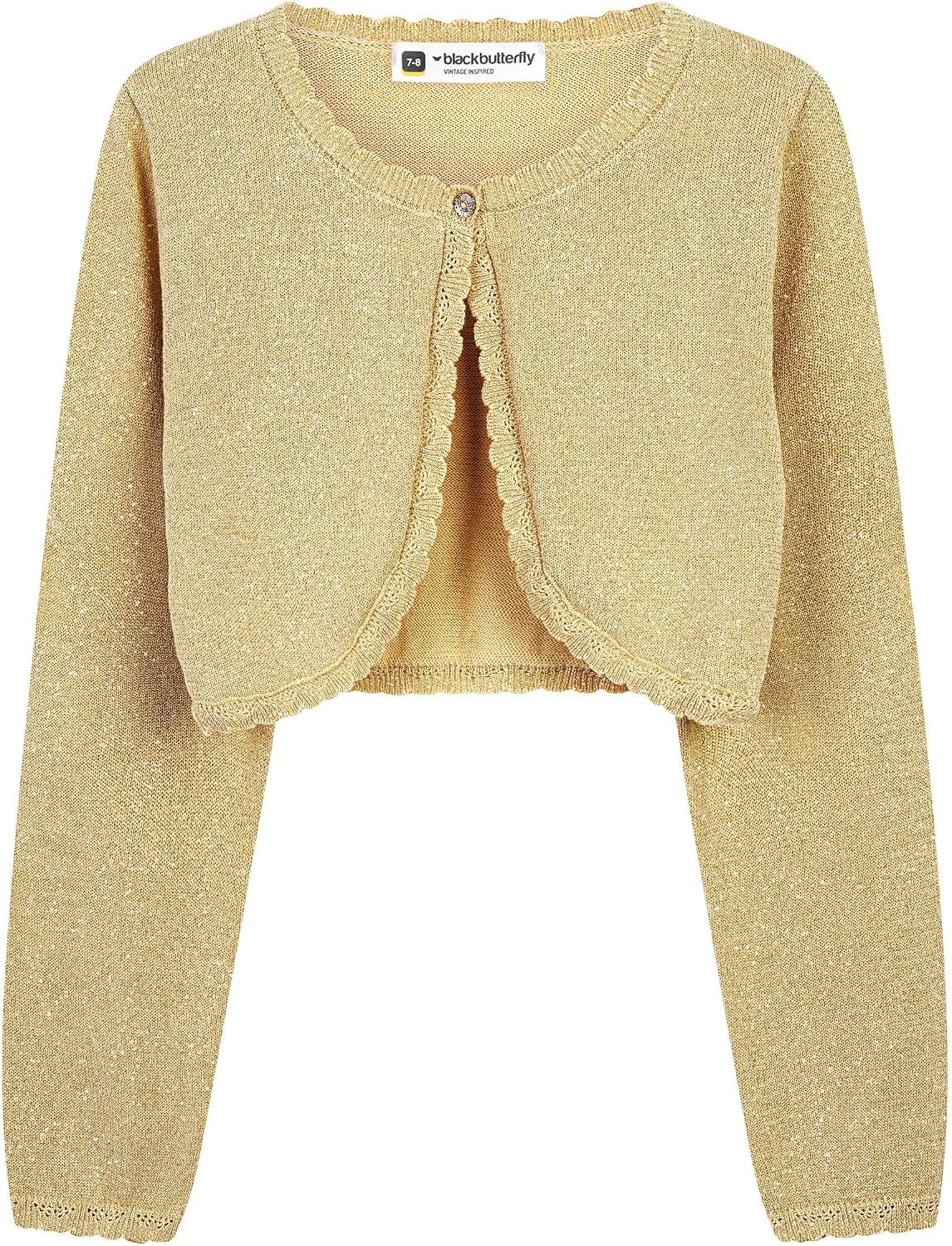 BlackButterfly Girls Sparkle Bolero | Amazon (US)