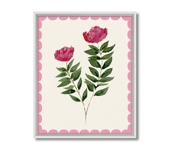 Jordan Connelly Springtime Flower Framed Wall Art (21" x 17") | Pottery Barn Kids