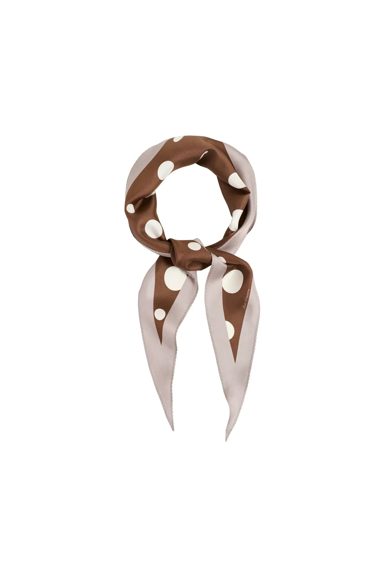 "Retro Polka" Silk Diamond Neckerchief | Nordstrom | Nordstrom