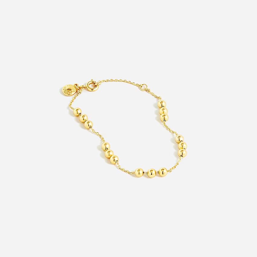 Beaded adjustable bracelet | J.Crew US