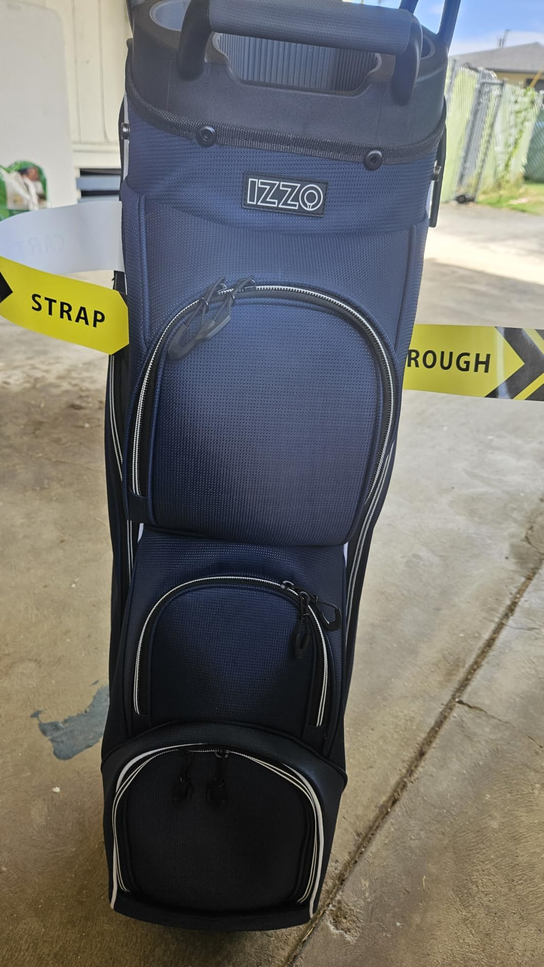 Izzo Ultimate Organizer Golf Cart Bag | Amazon (US)