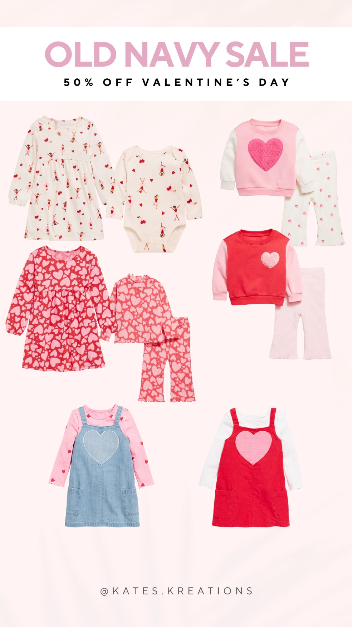 50% off Valentine’s Day at Old Navy! Toddler girl & baby girl picks! Matching moments 🥰

#LTKKids #LTKBaby #LTKSeasonal
