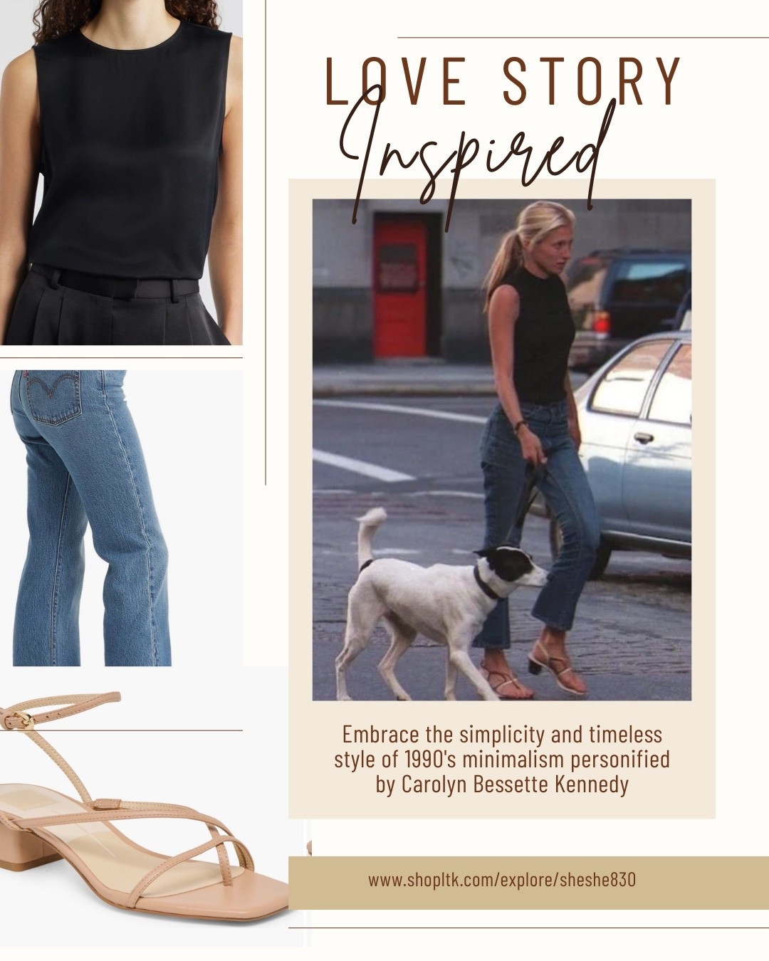 I love how the miniseries "Love Story" has created a resurgence in 1990's minimalism. 
I was a teenager in the late '90's .
I remember how every magazine had articles telling how you could "recreate" Carolyn's look.
30 years later, an entirely new generation is looking to emulate her. Timeless is the goal.

Love Story, CBK, 1990's, denial, block heel 

#LTKSpringSale #LTKstorytime #LTKSeasonal