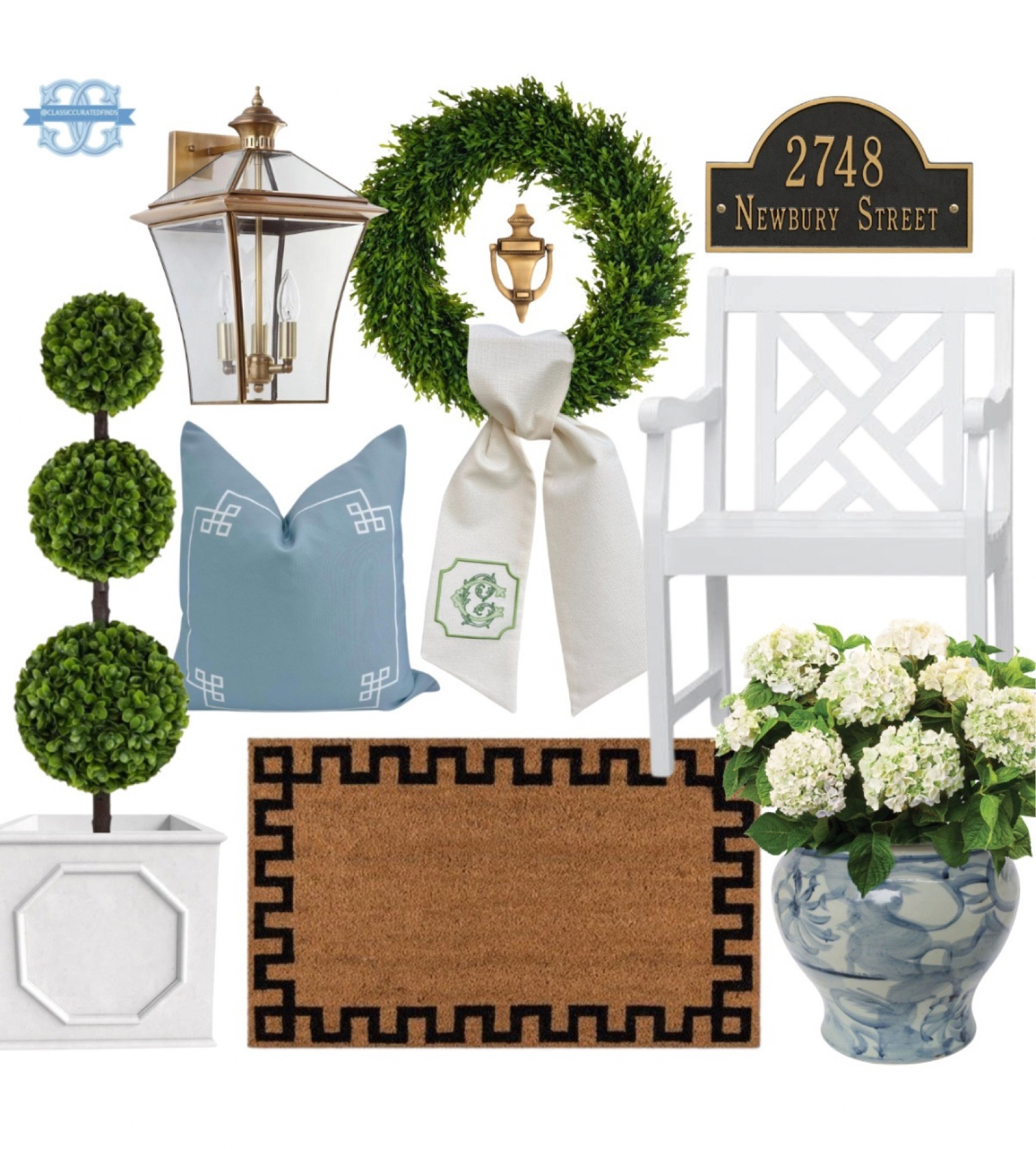 Grandmillennial front porch decor for spring & summer!🌳💙

Home Decor, Outdoor Home, Wreath, Patio Furniture, Boxwood, Front Door, Hydrangeas

#LTKSeasonal #LTKhome
