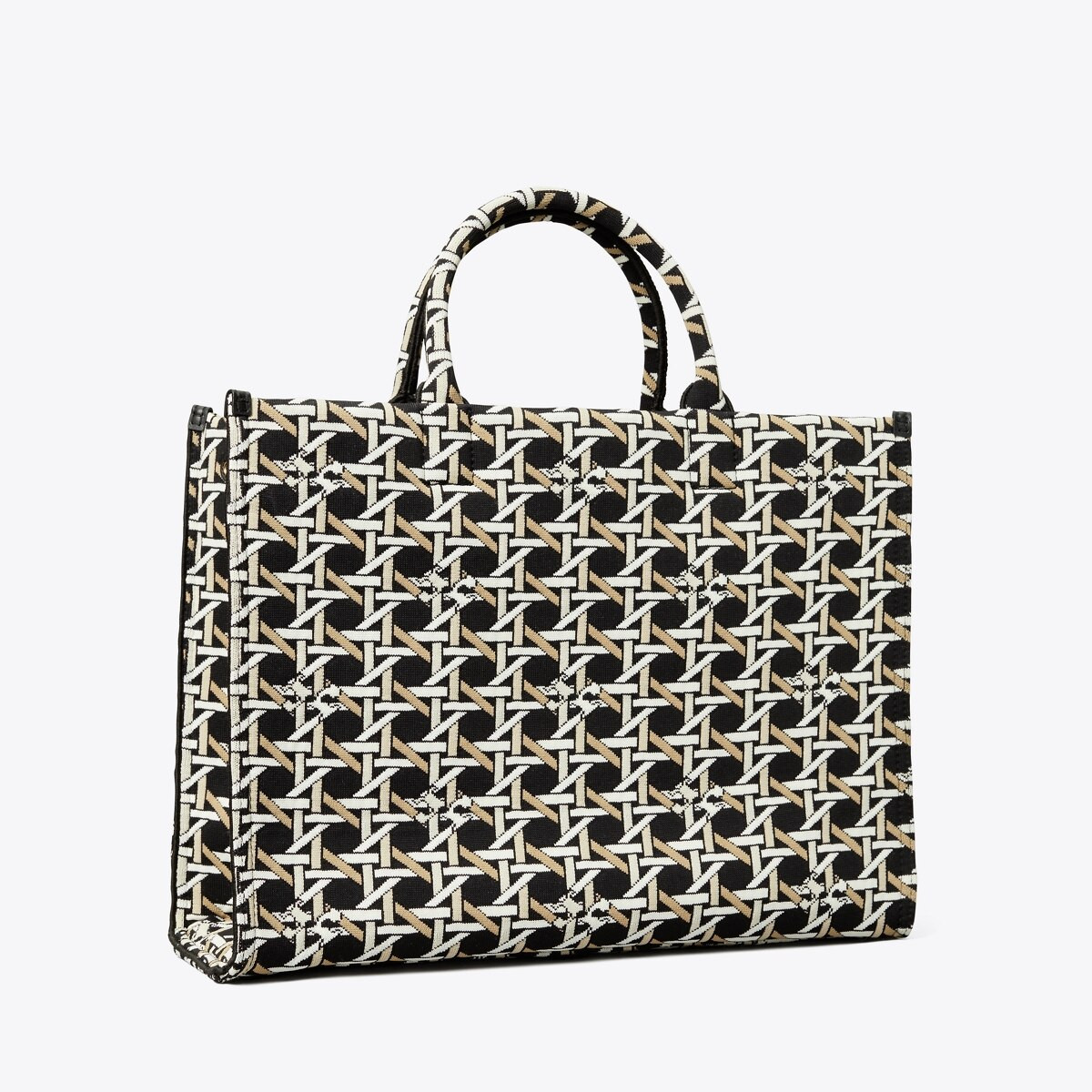 Square Knit Tote: Women's Designer Tote Bags | Tory Burch | Tory Burch (US)