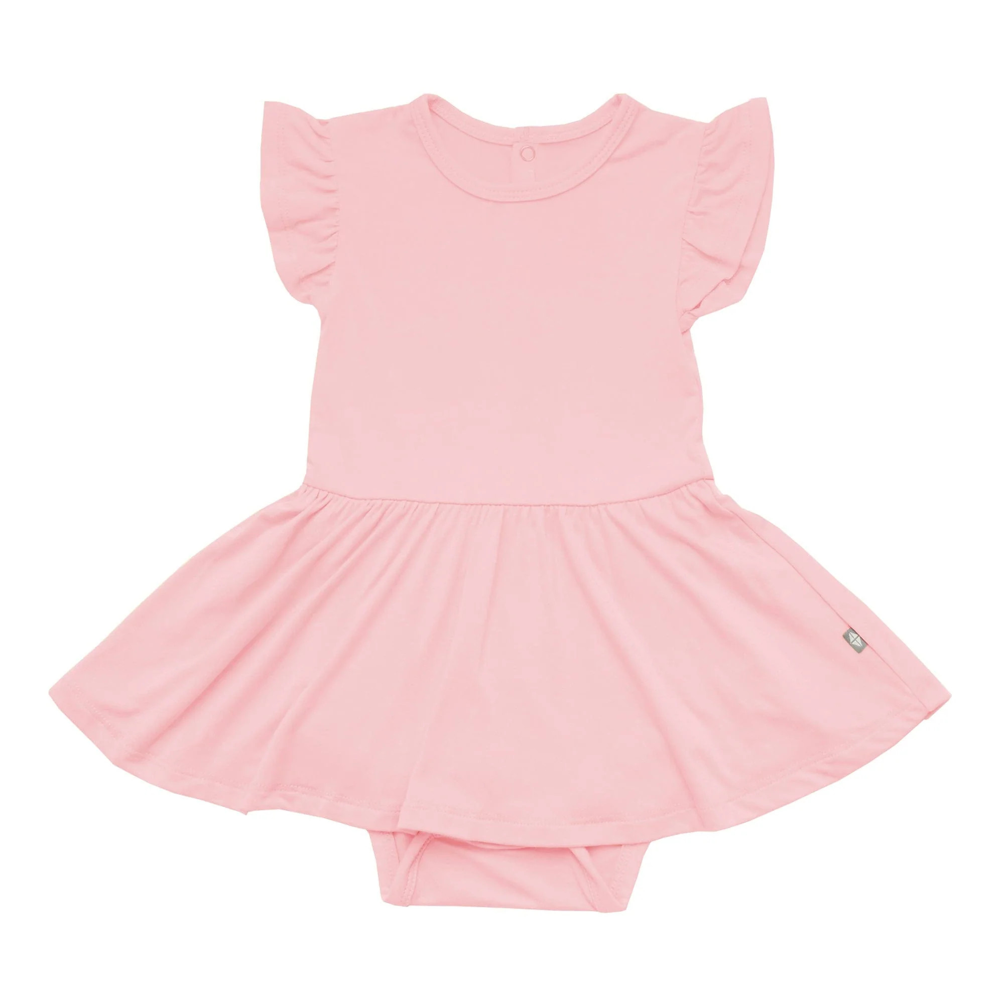 Twirl Bodysuit Dress in Crepe | Kyte BABY