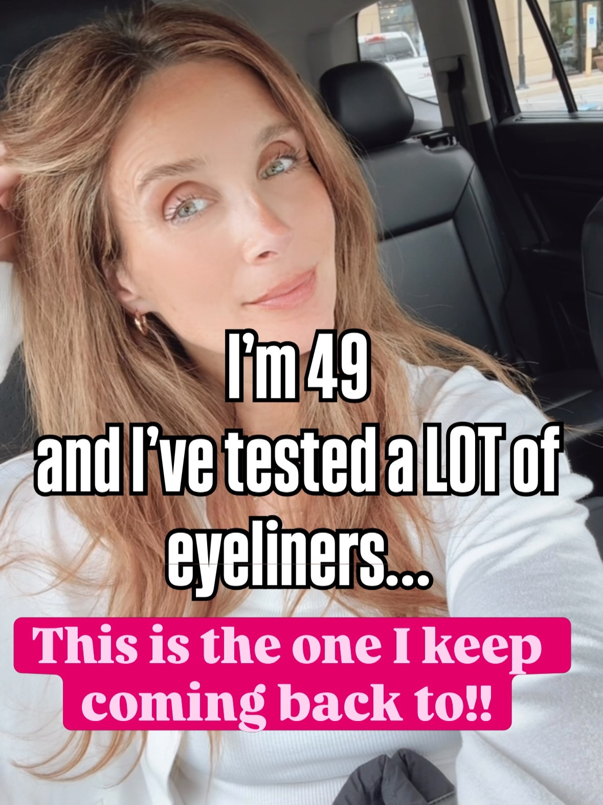 No tugging, no harsh lines… highly recommend! $18 rn👏

My Mom gave me the brown eyeliner as a gift a few years ago. It was recommended by a Sephora rep and she said it was the best! She was right. 😊I would have never thought to try!!

I also add a dusting of translucent powder under my eye to really make sure nothing smudges!

💋Comment SHOP for a link! Must be following due to IG settings)

#over40beauty #eyeliner #urbandecaycosmetics
