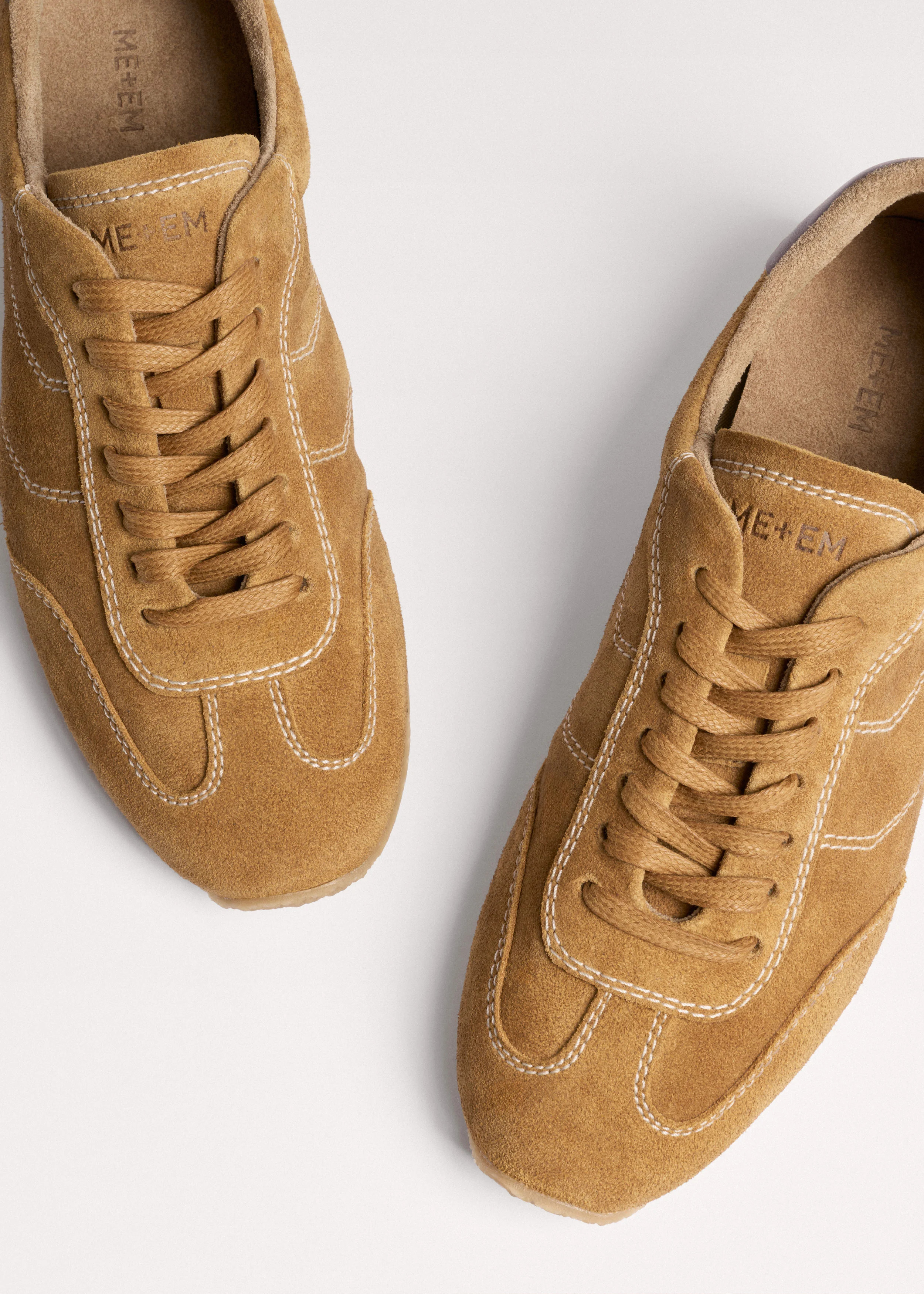 Retro Runner Sneaker Italian Suede | ME+EM US