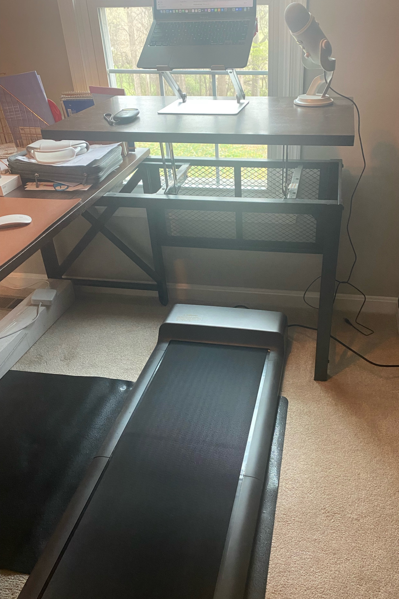 This walking pad is the perfect addition to my home office. On busy days I can hop on here and get things done while stretching my legs! It also folds so I can tuck it away under my desk when I’m not using it! 

#LTKU #LTKActive #LTKHome