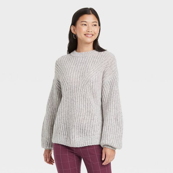 Women's Crewneck Pullover Sweater - A New Day™ | Target