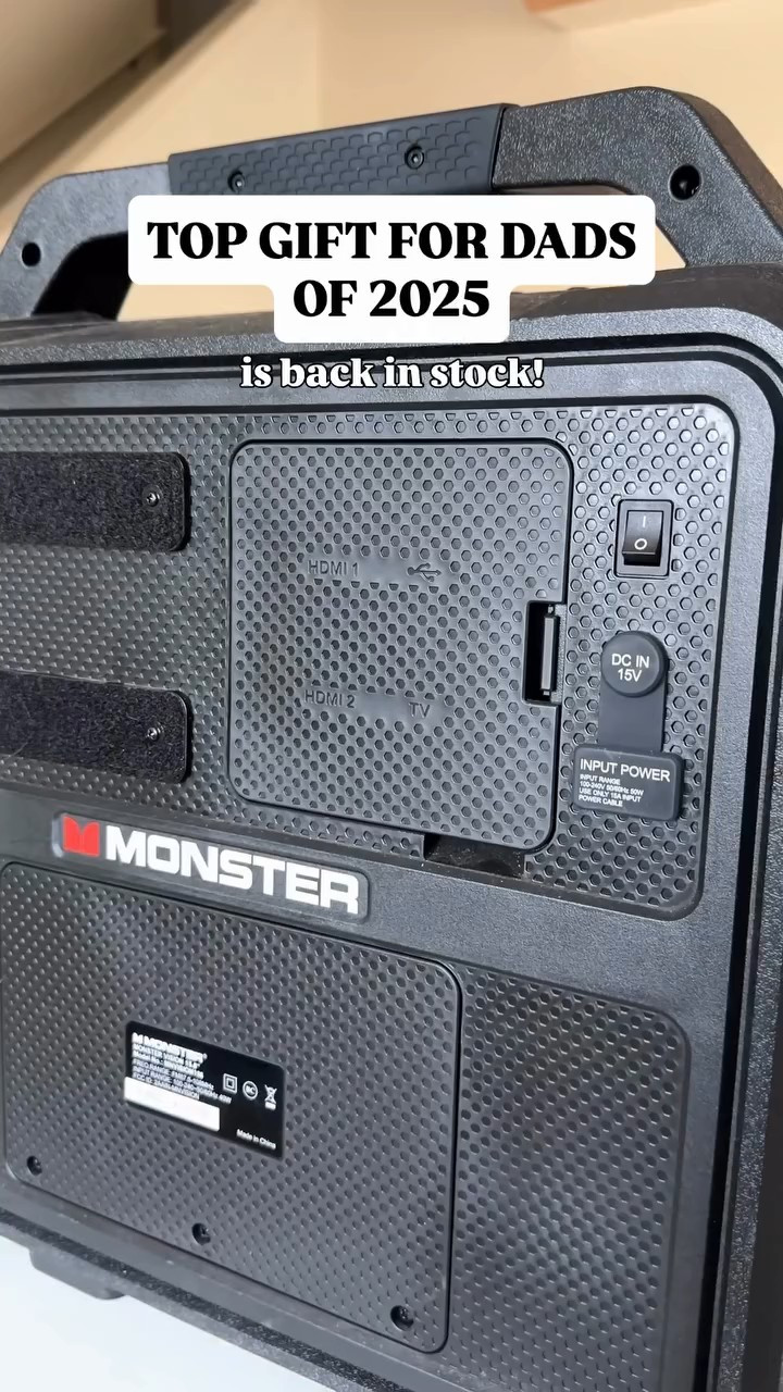 Portable Entertainment System, 15.6” Full HD Screen, 60W Audio | Up to Football Sundays are loading… and this little TV is ready for every kickoff. 🏈🖤 The viral portable tv is back in stock!--#giftsfordad #dadgift #dadgiftideas #footballseason #dadgifts #portabletv #tailgateparty #tailgateready

#LTKGiftGuide #LTKHoliday #LTKMens