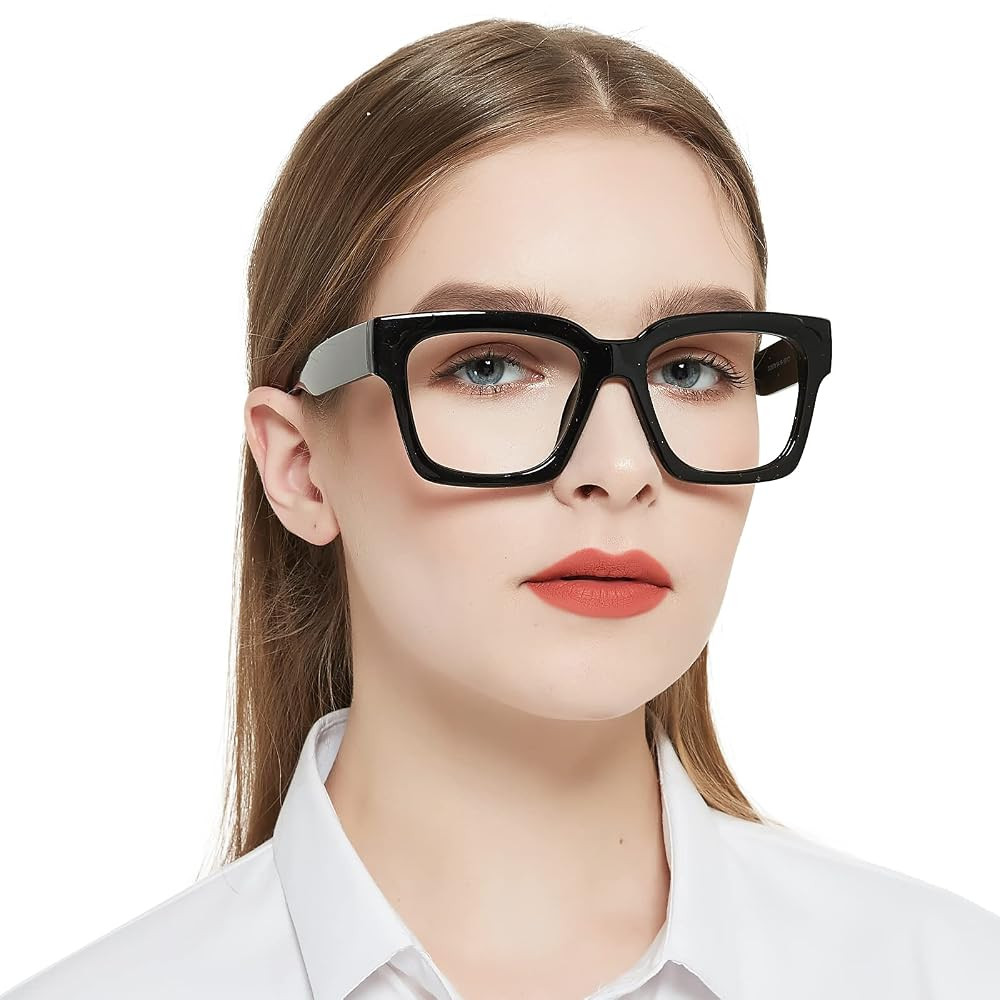 OCCI CHIARI Large Reading Glasses for Women Stylish Square Readers 1.0 1.25 1.50 1.75 2.0 2.25 2.... | Amazon (US)