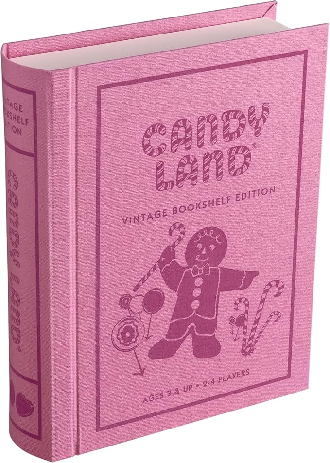 WS Game Company Candy Land Vintage Bookshelf Edition, Multi, For 2 to 4 | Amazon (US)