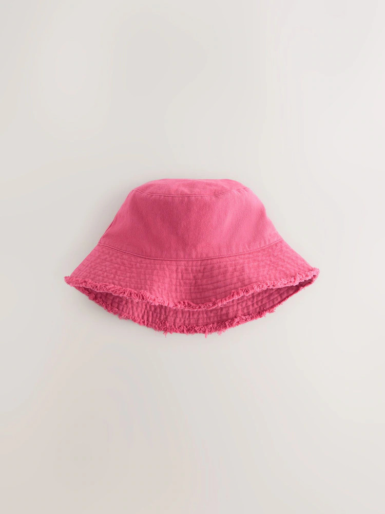 Bright Pink Bucket Hat (3mths-16yrs) | Next US