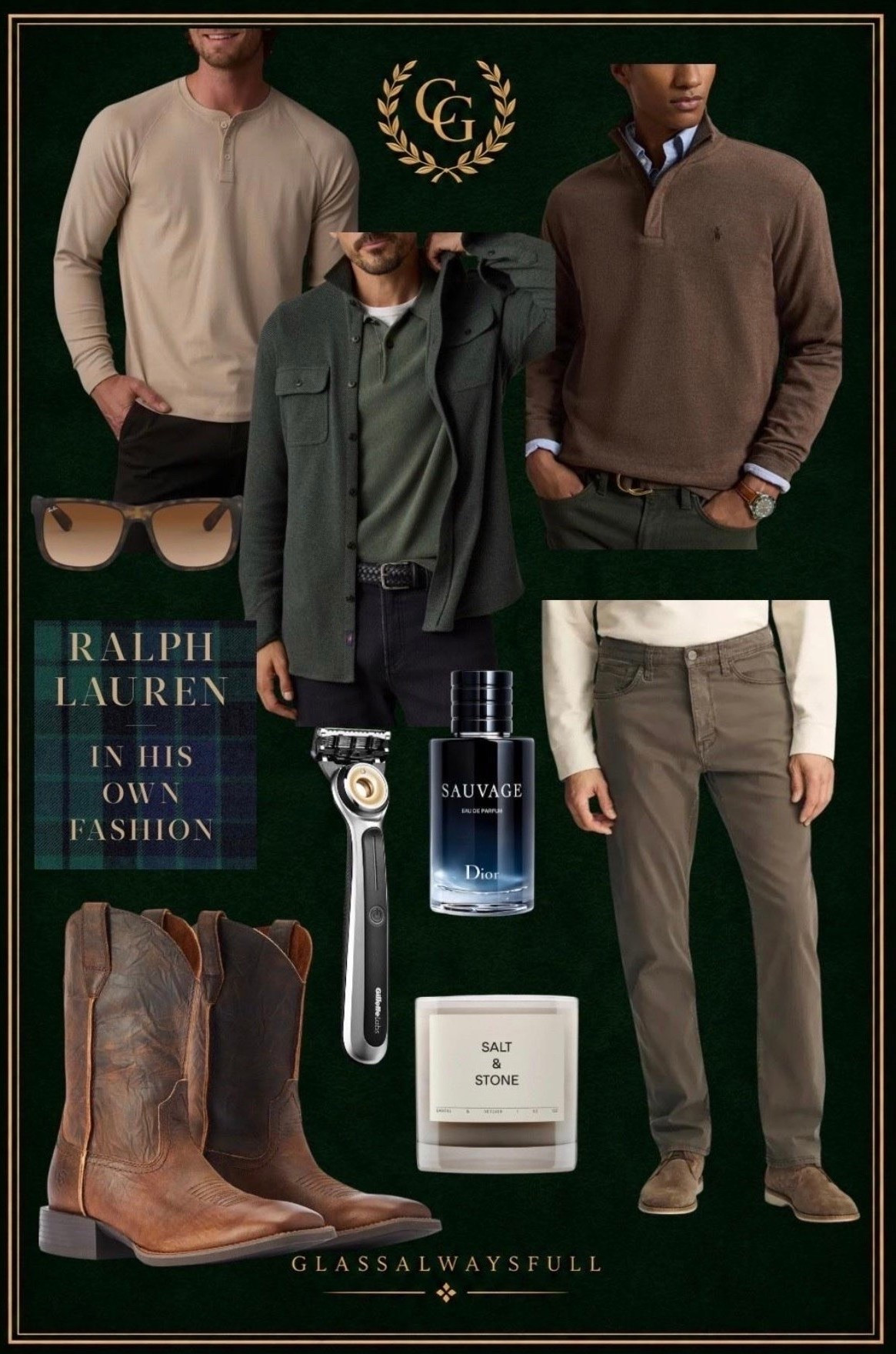 Men’s gifts, men’s gift guide, men’s rugged gifts, men’s cowboy boots, men’s sunglasses, men’s fall clothes, men’s winter clothes, men’s books, men’s jacket.

#LTKSeasonal #LTKMens #LTKOver40