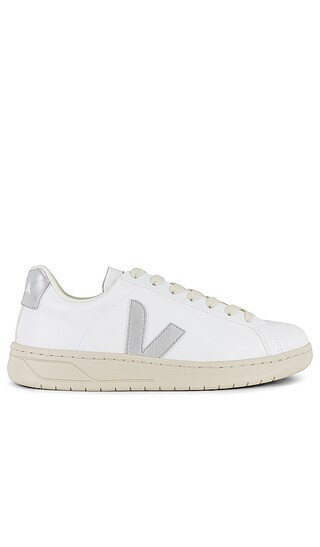 Urca Sneaker in White & Silver | Revolve Clothing (Global)