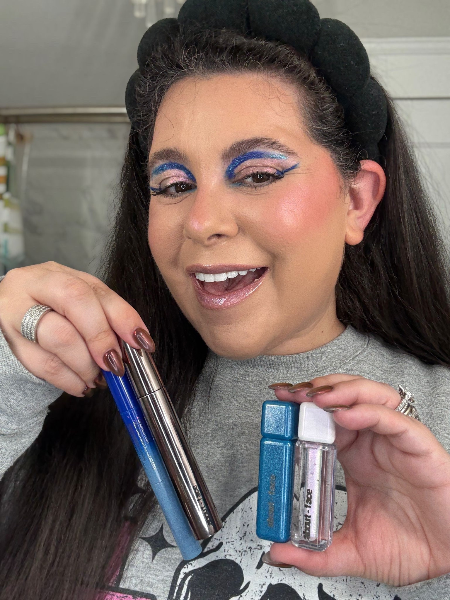 Created a fun makeup look today featuring about-face for the eyes💙 

#LTKFindsUnder50 #LTKBeauty