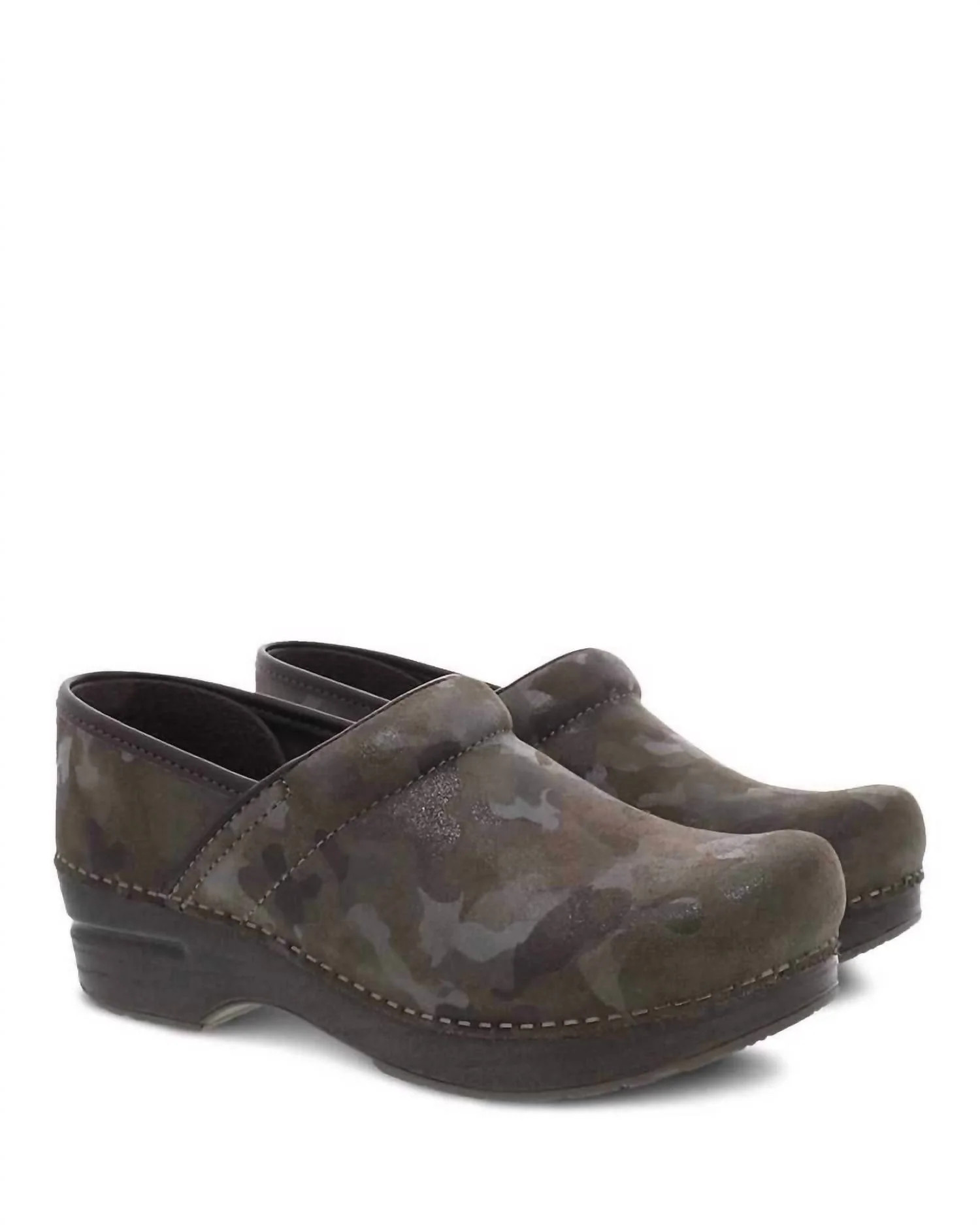 Dansko Women's Professional Clog In Camo | Shop Simon
