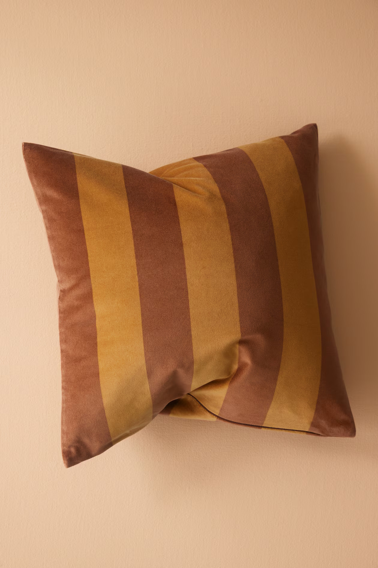 Striped Velvet Cushion Cover | H&M (US + CA)