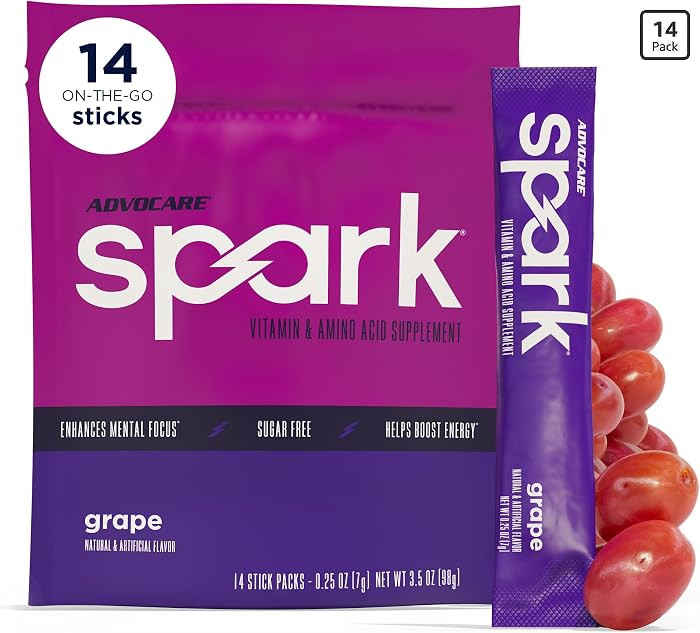 AdvoCare Spark - Energy Drink Mix - Vitamin & Amino Acid Supplement - Supports Energy & Focus* - ... | Amazon (US)