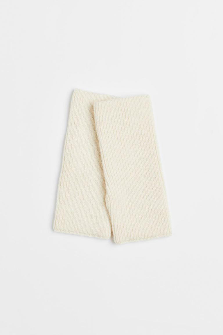 Fingerless gloves - Cream - Ladies | H&M GB | H&M (UK, MY, IN, SG, PH, TW, HK)