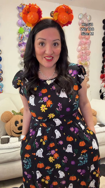 👻🎃 Spooky, but make it cute!

This Ghost Party Halloween Dress from BloomChic is giving all the Halloween vibes—and it pairs perfectly with my pumpkin ears! 🧡✨

The pockets are just an added bonus! 😉

🛍️ Linked in my LTK!

#BloomChic #DisneyHalloween #HalloweenStyle #SpookySeason #PlusSizeFashion

#LTKootd #LTKgrwm #LTKdayinmylife