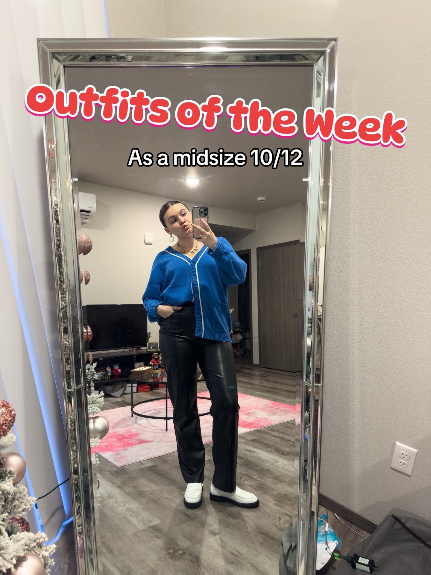 Comment WEEK to shop!

Whether you need midsize friendly outfits for the office or you don’t know what to wear out on the town, I hope these looks inspire you!

I personally love playing with layers and textures this time of year. Think leather with knits, wool with denim and lots of fur. I also am learning to enjoy thrifted items in my closet, whether that’s menswear or womenswear. The coolest outfits in my book mix the masculine with the feminine for extra personality 🥰

If you’re looking to update your personal style, I recommend playing with your closet and taking photos each day! This way you can see what you gravitate towards and shop accordingly 🤩

#businesscasual #workwearstyle #midsizeoutfits #midsizestyle #outfitsoftheweek #ootw #whatiworetowork #midsizeoutfits #midsizeoutfitinspo

#LTKootd #LTKSeasonal #LTKMidsize