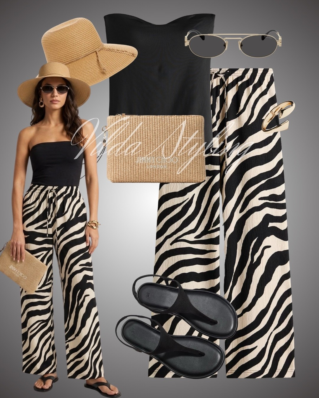 Zebra Print & Golden Glow✨
Perfect for a tropical vacation, a luxury resort lunch, or a summer cruise.
#LTKtravel #SummerOutfit #ResortWear #ZebraPrint #VacationStyle #JimmyChoo #SummerElegance

#LTKsummer #LTKtravel #LTKeurope